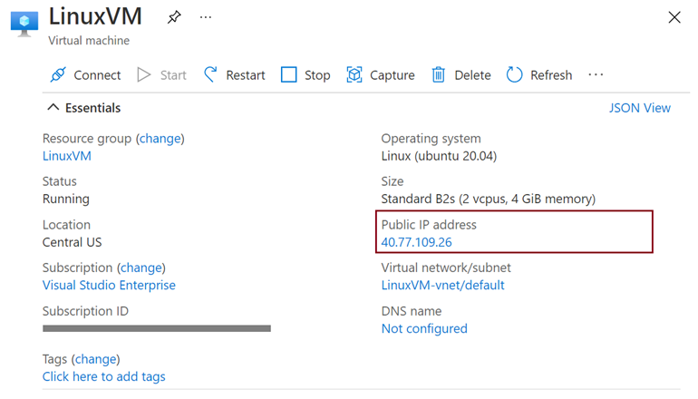 Deploy ASP.NET Web App to a Linux Virtual Machine in Azure